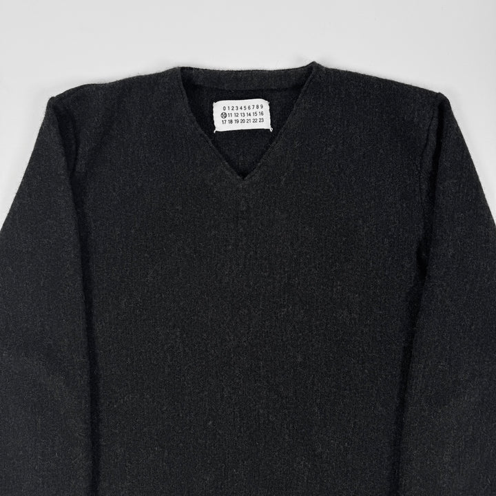 2002 Martin Margiela Cropped Wool Knit Sweater