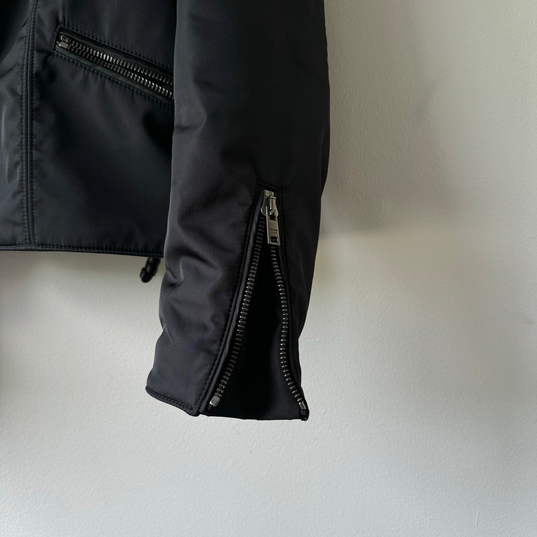 1/1 Custom-Made SS22 Prada Re-Nylon Biker Jacket