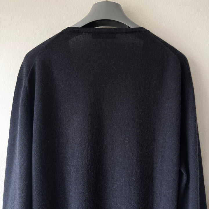 Prada FW2002 V-Neck Cashmere/Silk Knit Pullover
