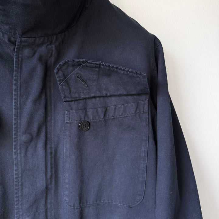 AW2003 Martin Margiela Navy Cotton Dutch Army Field Jacket