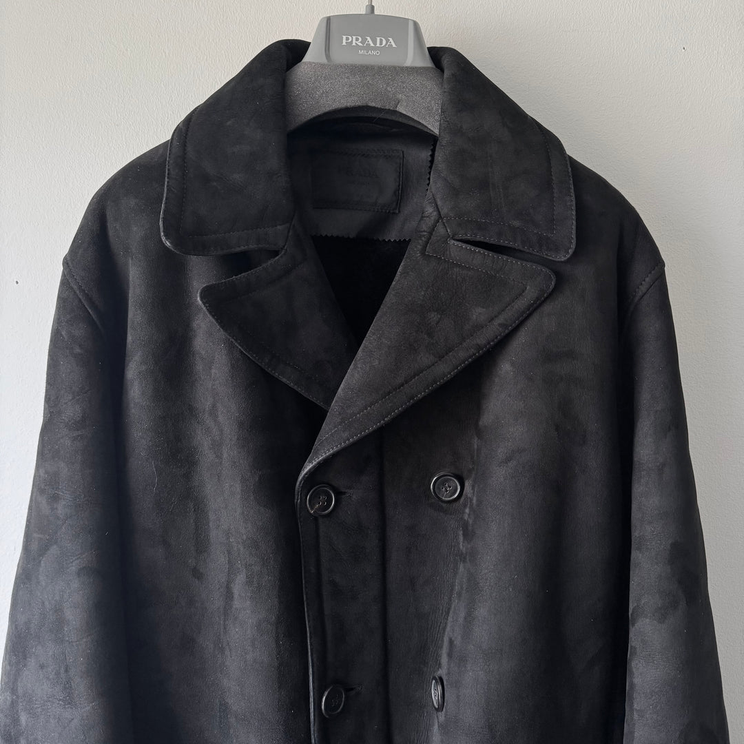 Prada 90´s Double Breasted Shearling Coat
