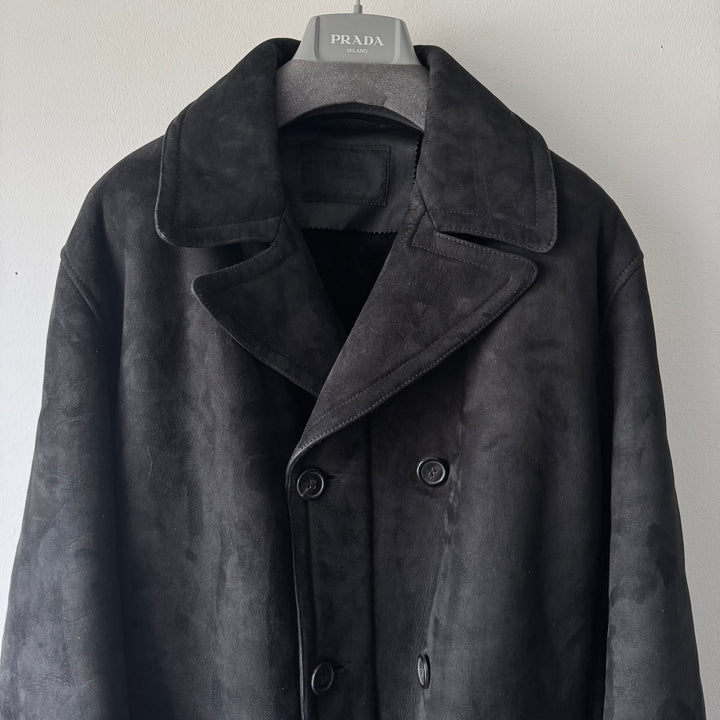 Prada 90´s Double Breasted Shearling Coat