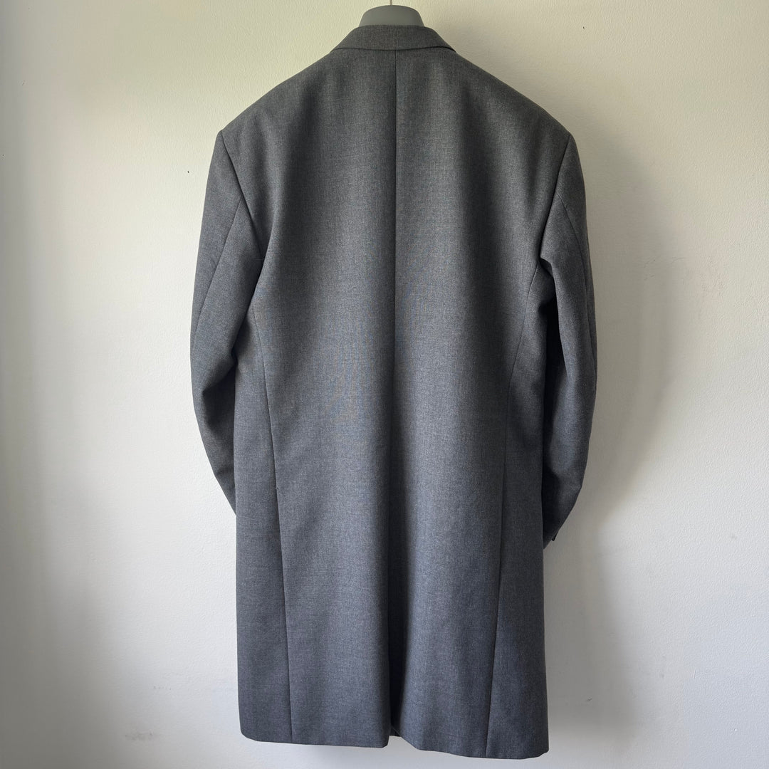 Helmut Lang 1980’s Gray Wool Coat