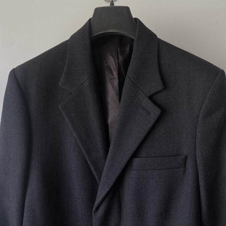 AW2003 Martin Margiela Padded Shoulder Long-Coat