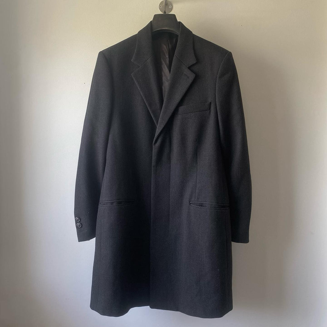 AW2003 Martin Margiela Padded Shoulder Long-Coat