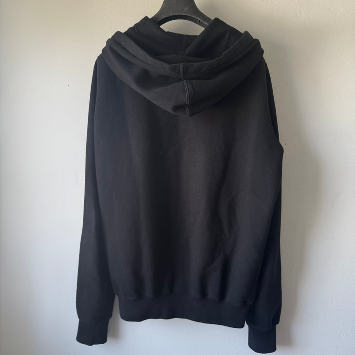 Rick Owens DRKSHDW FW22 Felpa Fleece Cotton Jason Zip-Up Hoodie