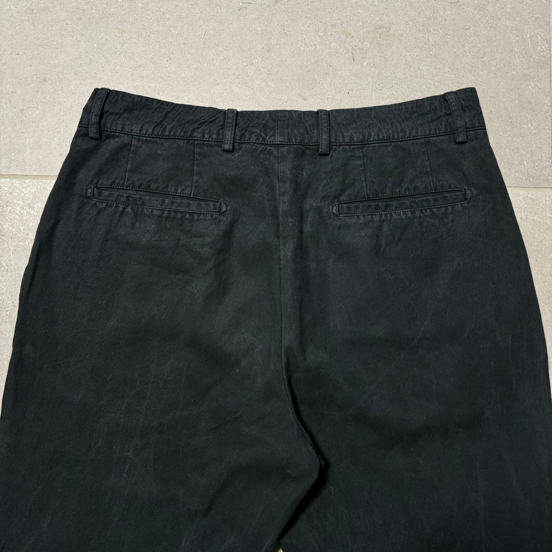AW2001 Martin Margiela Wide Fit Cotton Canvas Pants
