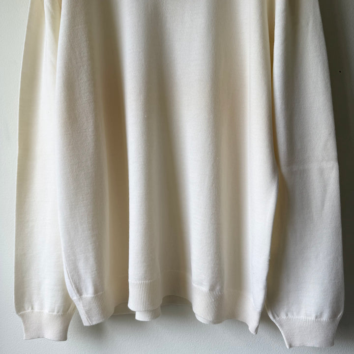 Prada 1990's Fine Wool V-Neck Knit Pullover