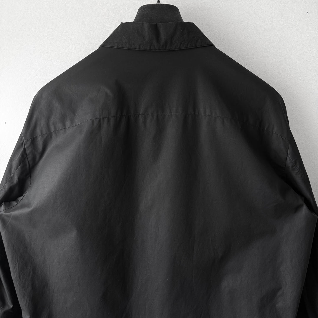 Helmut Lang SS1996 Black Cotton/Spandex 1-Pocket Blouson Jacket