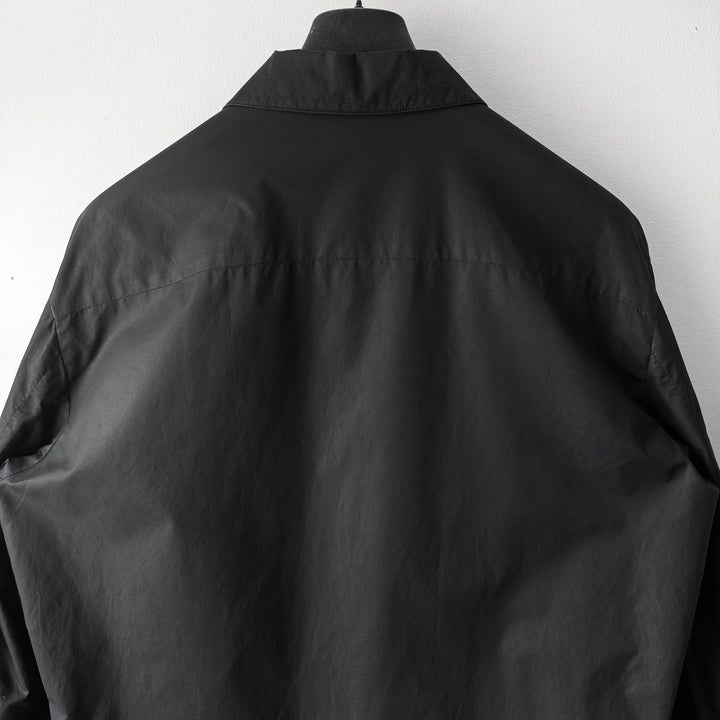 Helmut Lang SS1996 Black Cotton/Spandex 1-Pocket Blouson Jacket