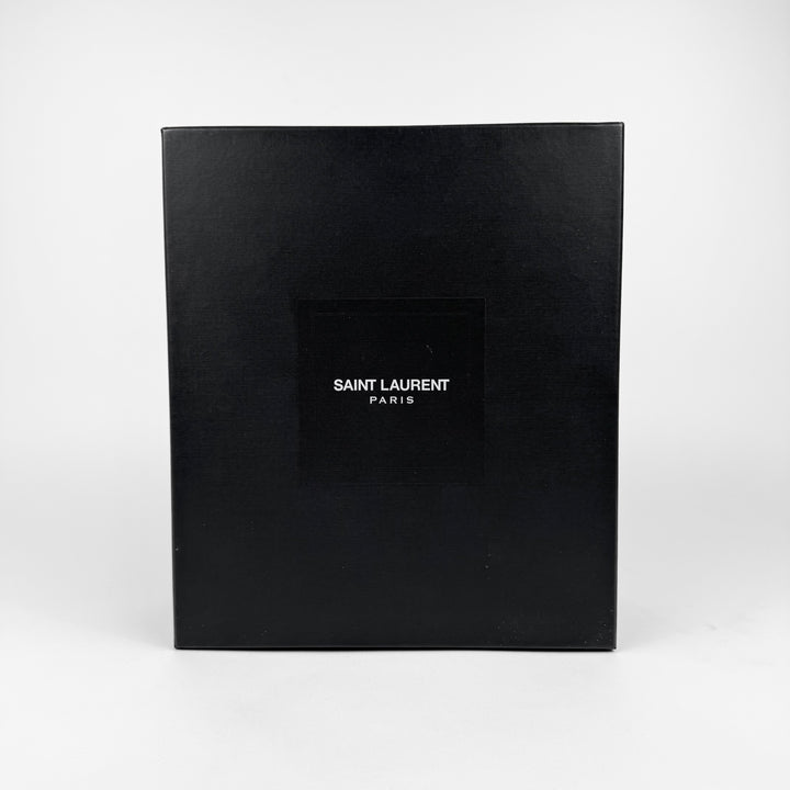 Saint Laurent SS2015 Psych Rock Brown Suede Star Wyatt Boots