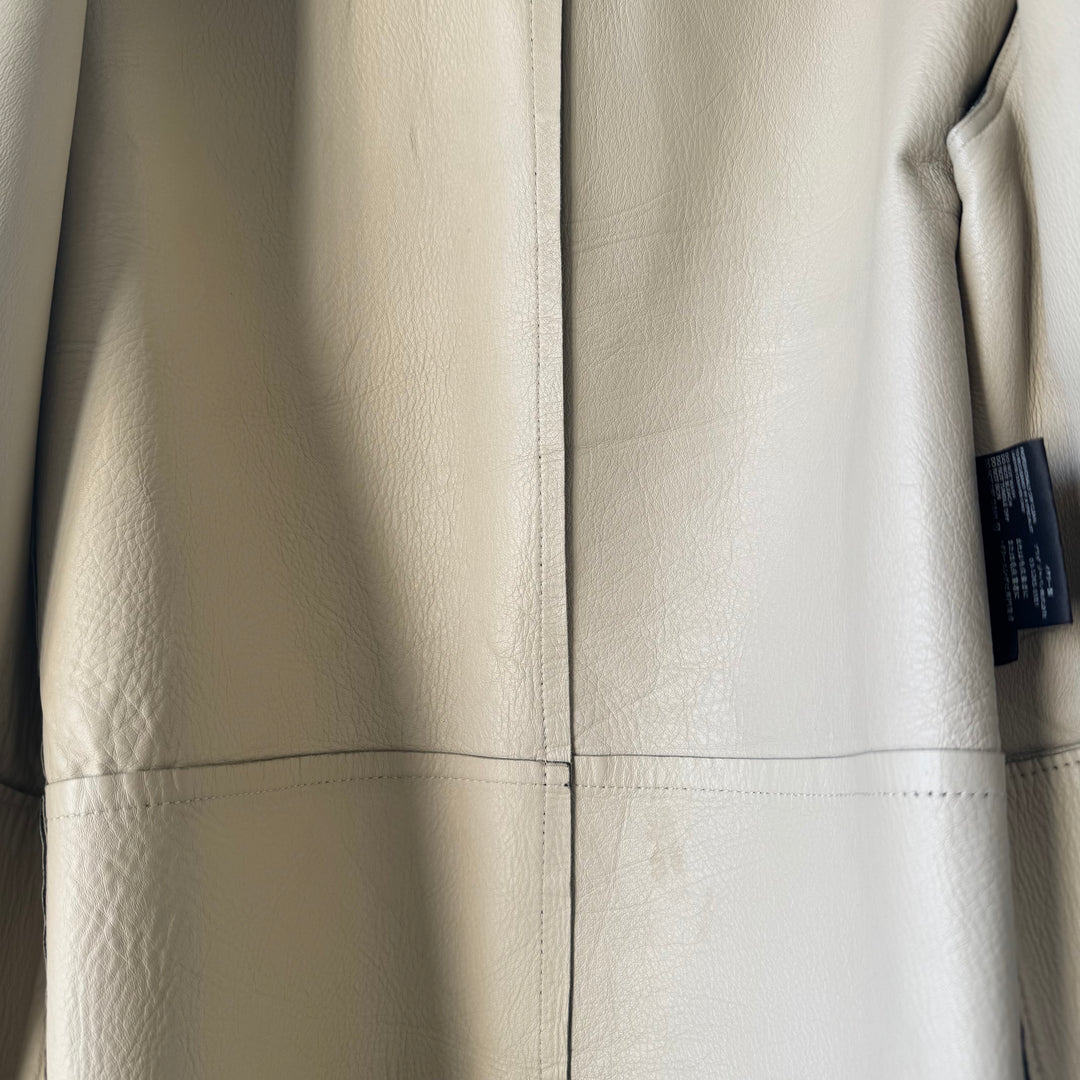 Prada 90’s Button Up Leather Jacket