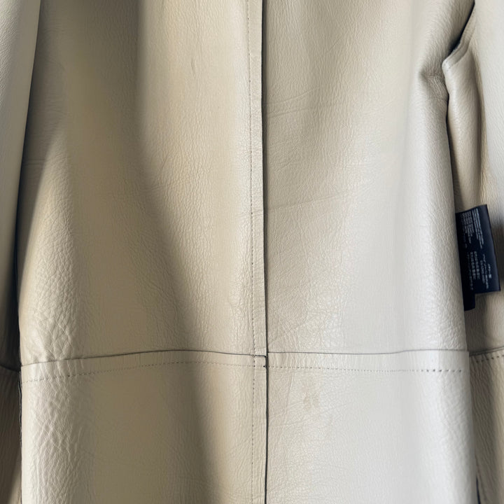 Prada 90’s Button Up Leather Jacket