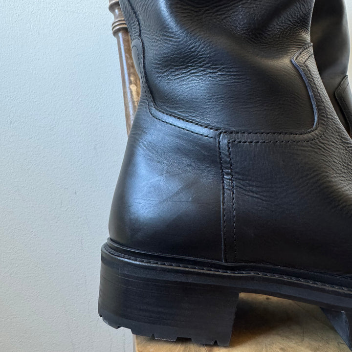 Enfants Riches Déprimés SS25 Platform Leather Riders Boots