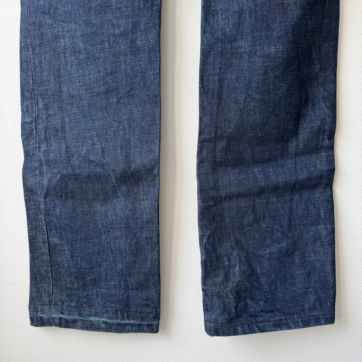 Helmut Lang 1999 Relaxed Cut Vintage Stained Denim