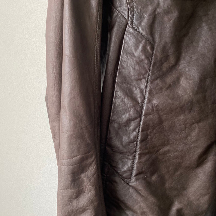 Rick Owens SS12 Sternberg Calf Leather Jacket