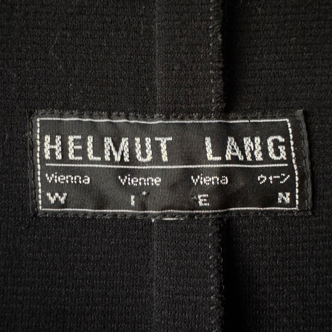 Helmut Lang 1987 Black Car Coat