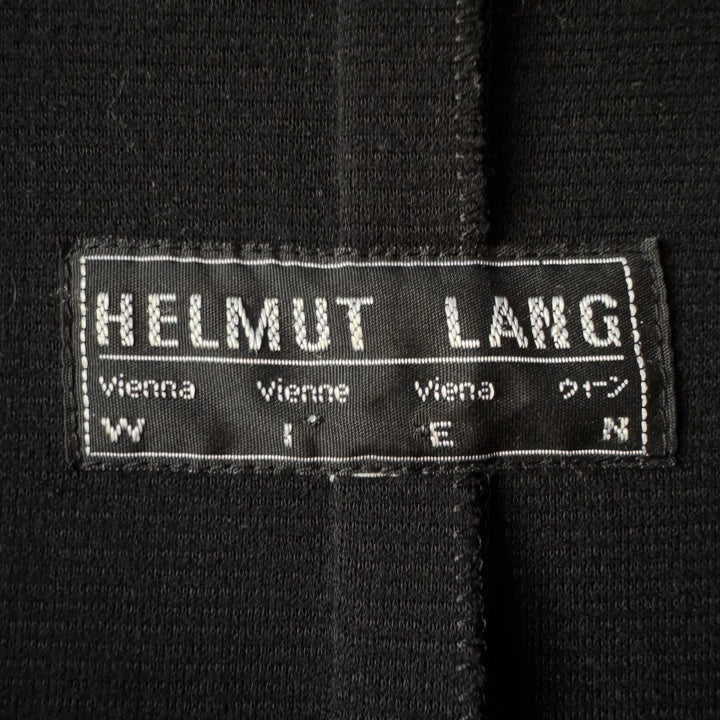 Helmut Lang 1987 Black Car Coat
