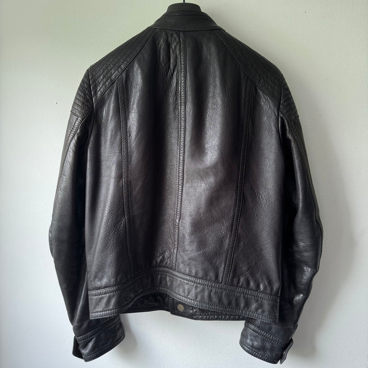 Gucci 2000's Moto Biker Nappa Leather Jacket