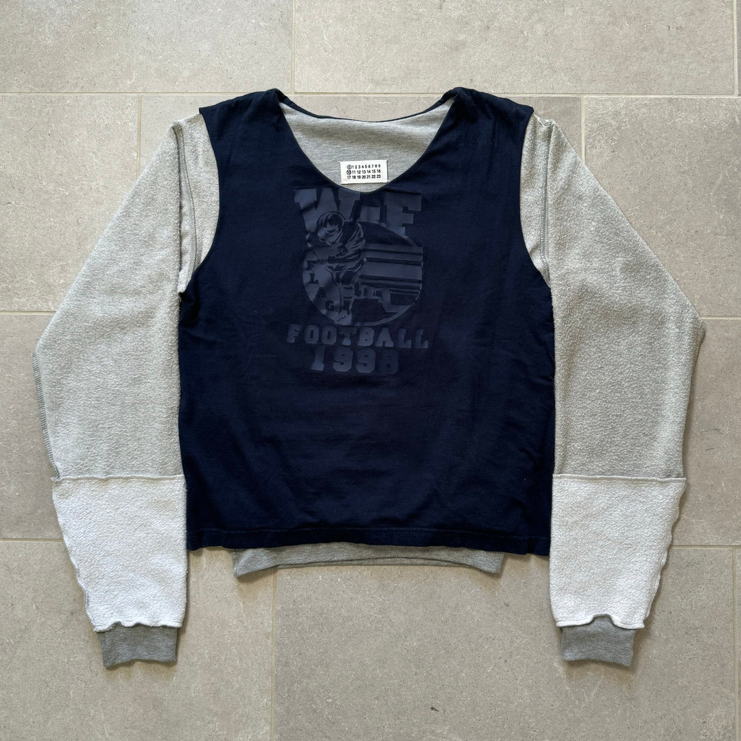 AW2005 Martin Margiela Artisanal Reversible College Sweater
