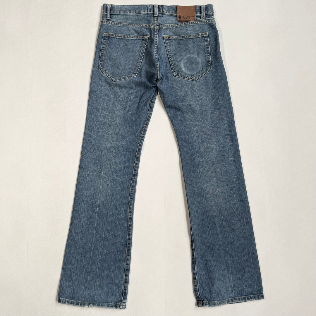 Acne Studios 2000´s Washed Blue Boot-Cut Denim
