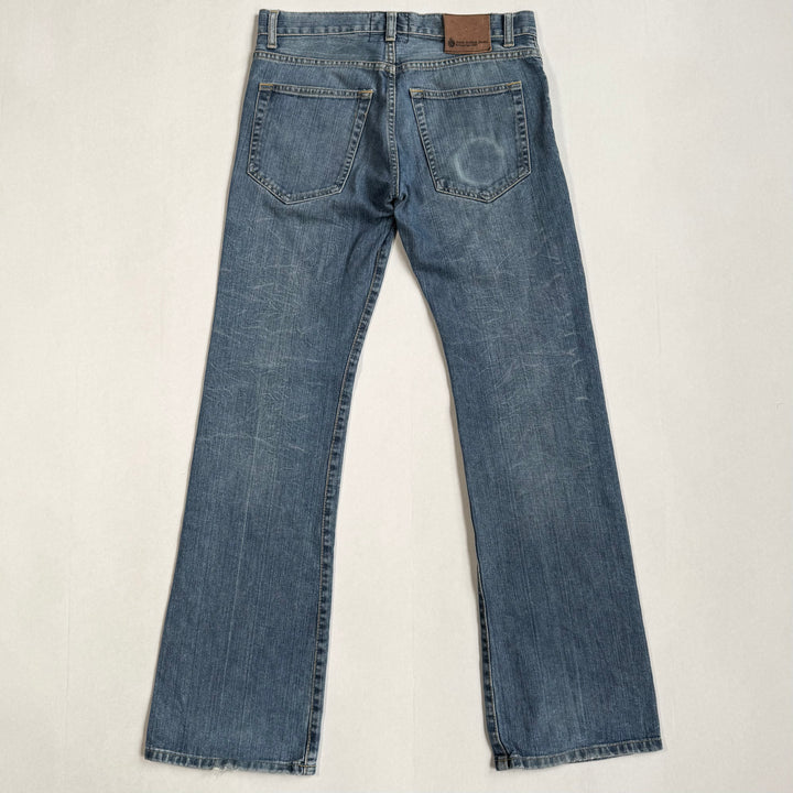 Acne Studios 2000´s Washed Blue Boot-Cut Denim