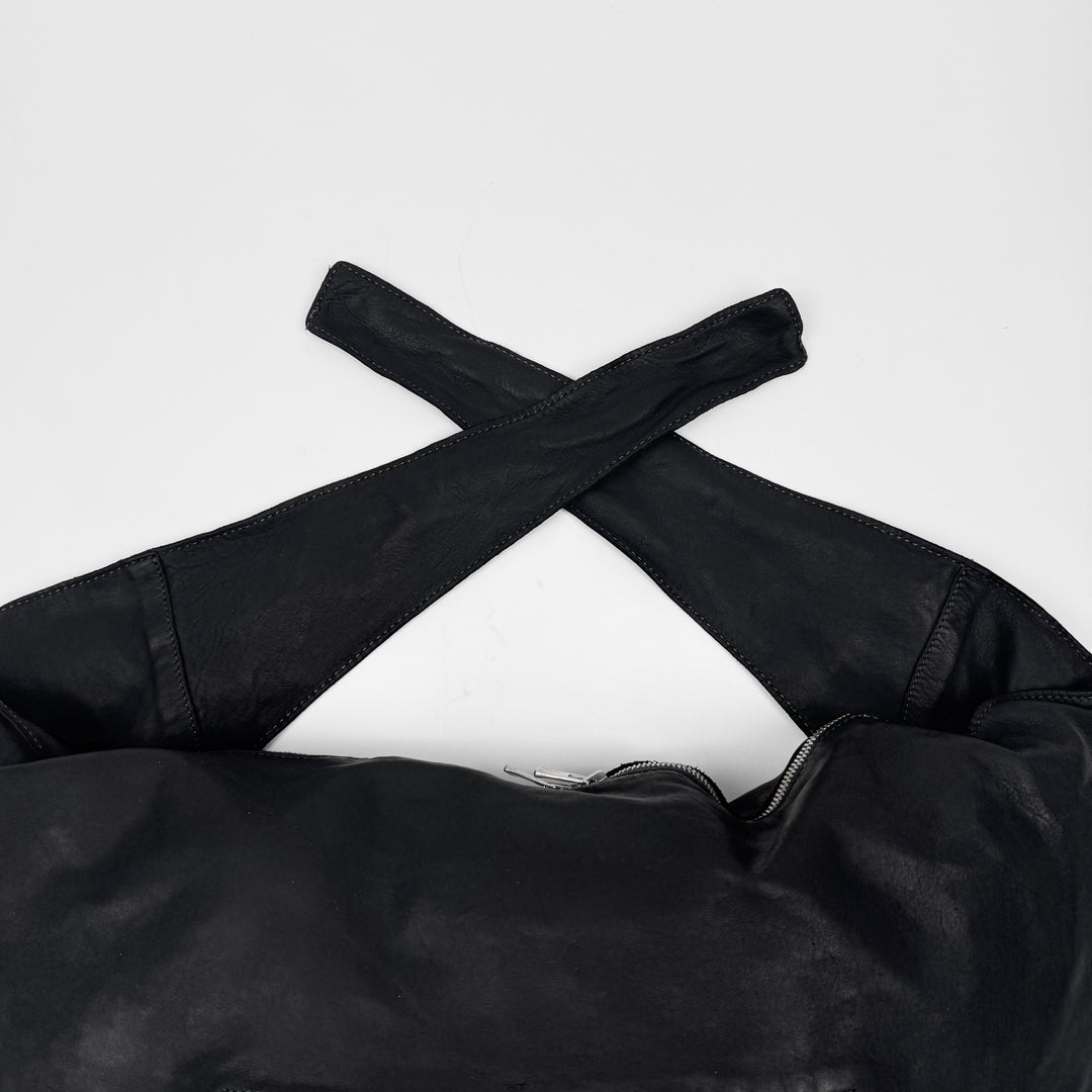 Guidi x 1017 Alyx 9SM Black Horse Leather Crossbody Knot Sling Bag
