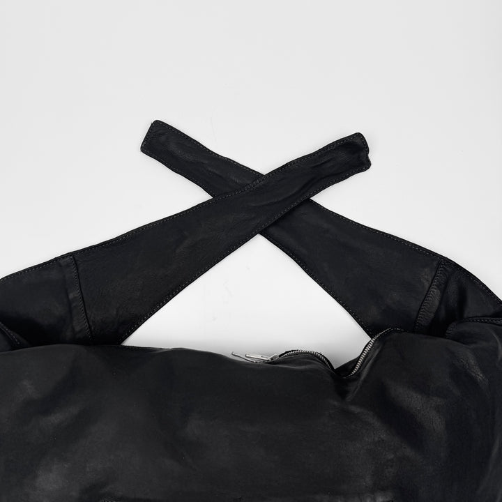 Guidi x 1017 Alyx 9SM Black Horse Leather Crossbody Knot Sling Bag