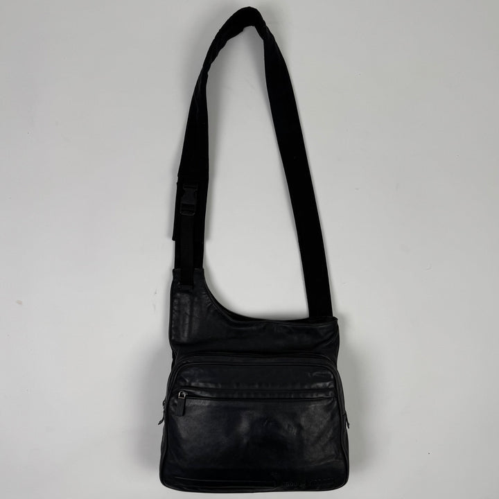 Miu Miu FW1999 Leather/Nylon Crossbody Bag