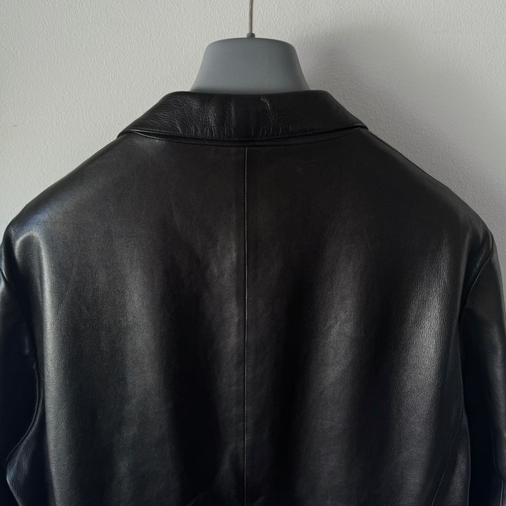 Prada FW1999 Mainline Lamb Leather Blazer Jacket