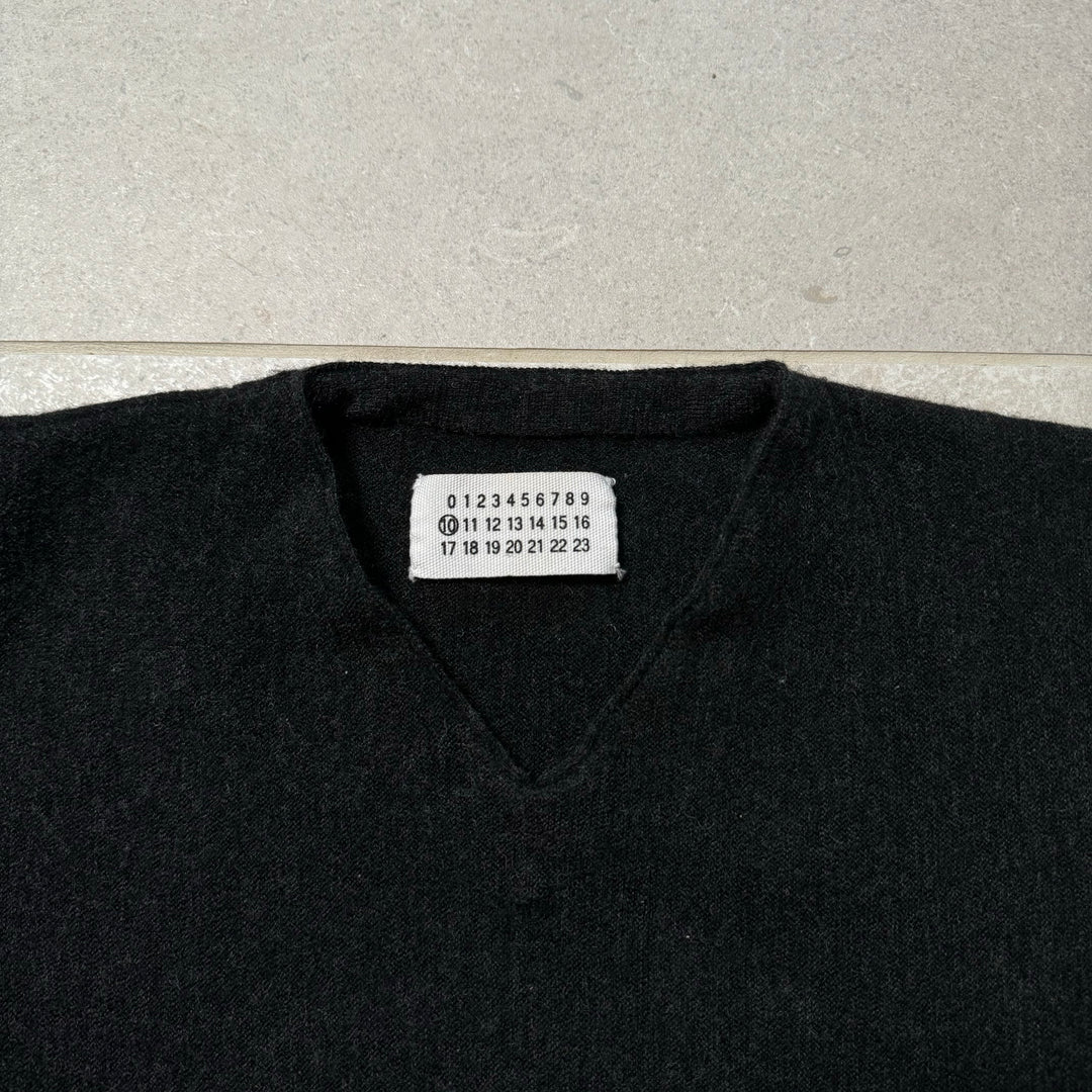 2002 Martin Margiela Cropped Wool Knit Sweater