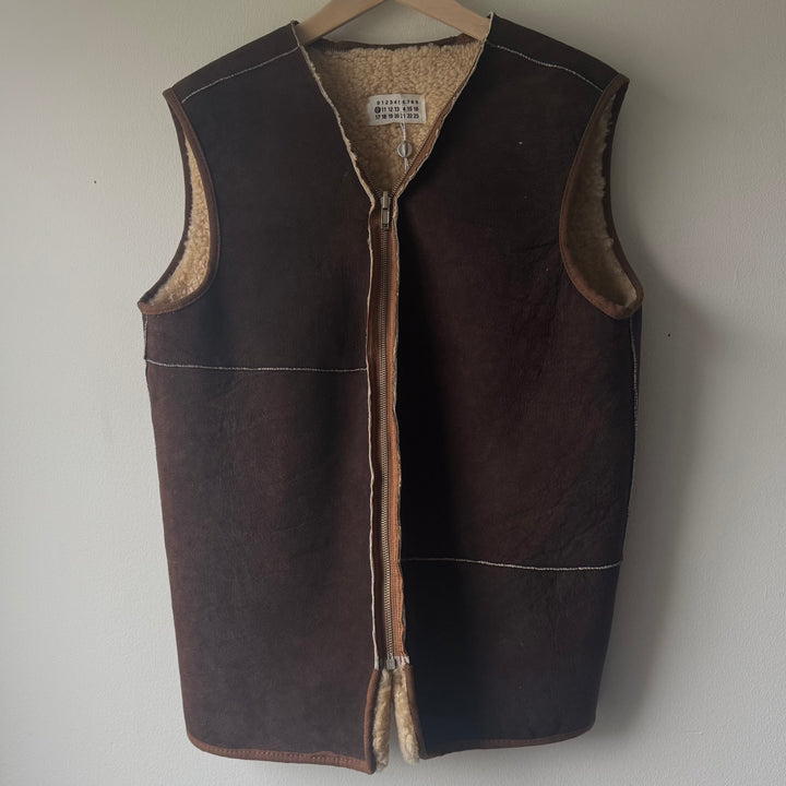 AW2000 Martin Margiela Reversible Shearling Vest