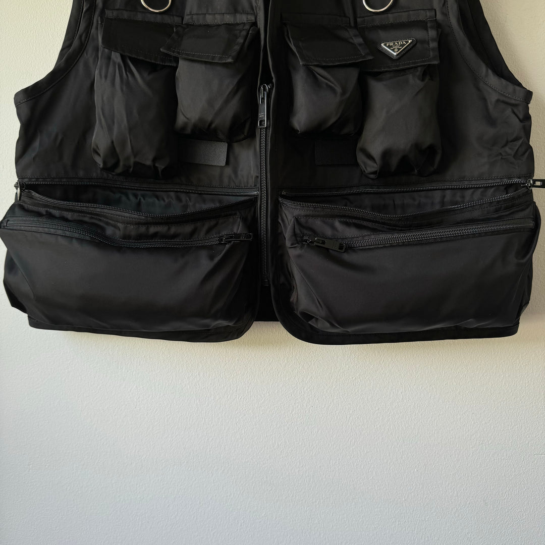 Prada SS24 Re-Nylon Tactical Cargo Vest
