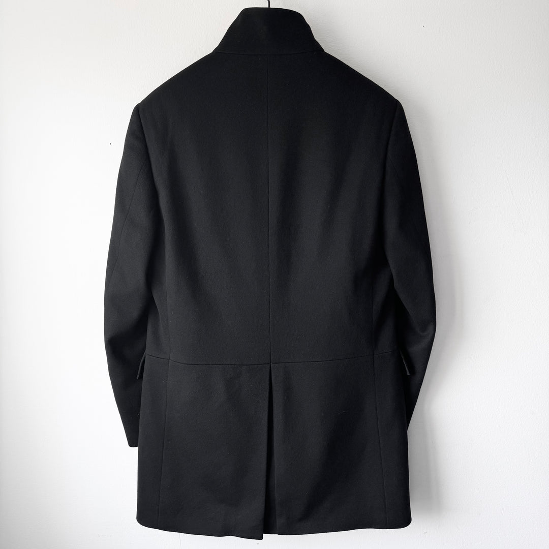 Gucci By Tom Ford FW1999 Black Wool/Cashmere Stand Collar Coat