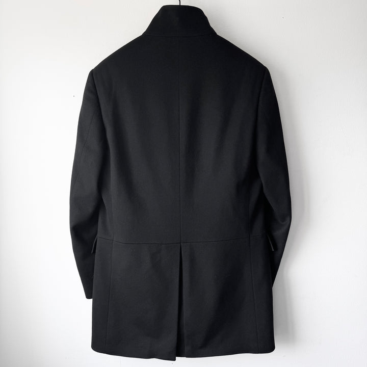 Gucci By Tom Ford FW1999 Black Wool/Cashmere Stand Collar Coat