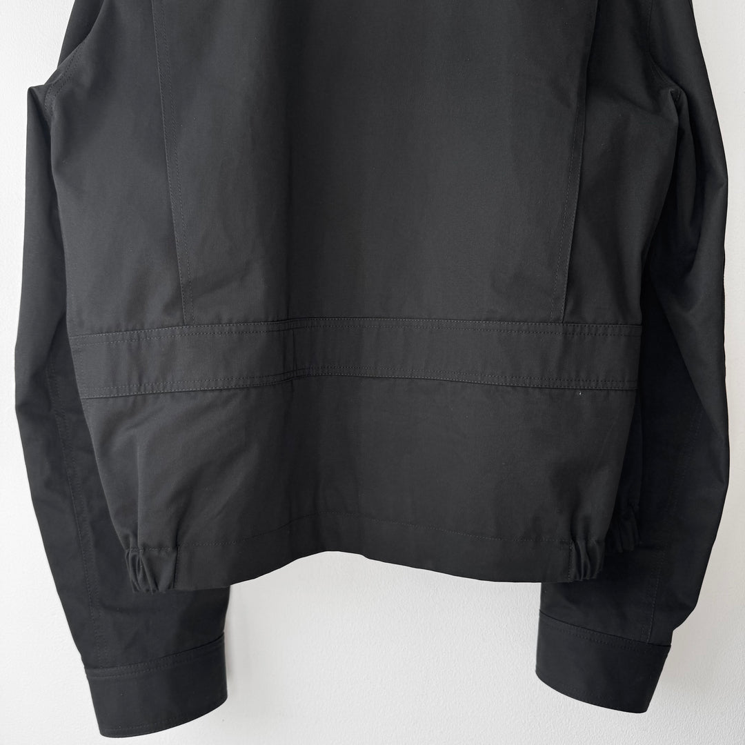 Yves Saint Laurent SS2010 Black Cotton Cropped Blouson Jacket