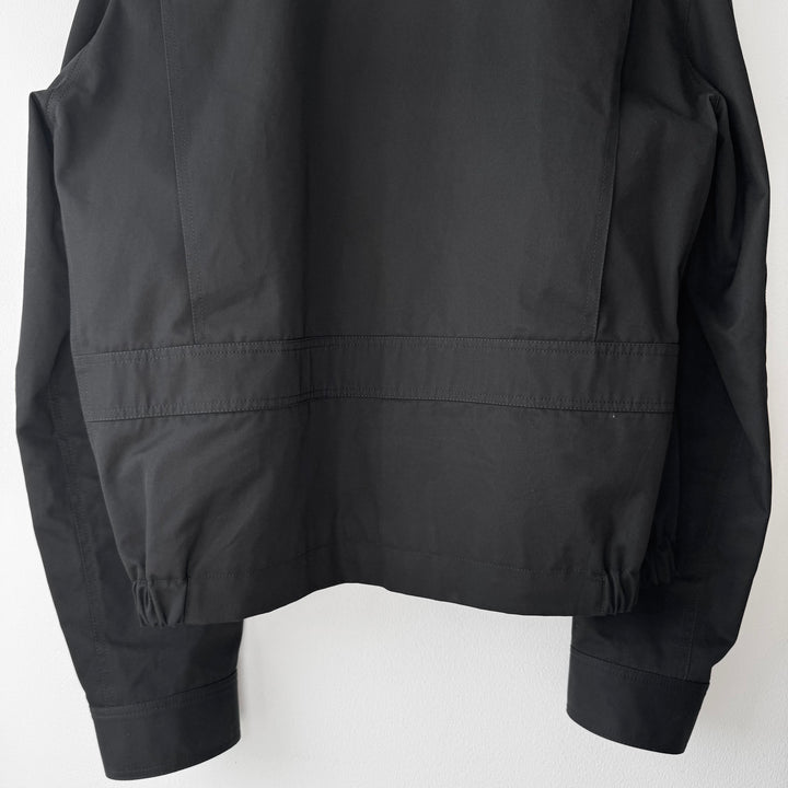 Yves Saint Laurent SS2010 Black Cotton Cropped Blouson Jacket