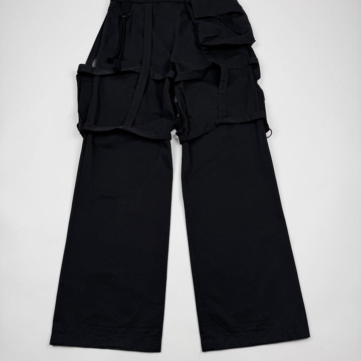 Raf Simons Archive Redux SS03 Consumed Parachute Bondage Cargo Pants