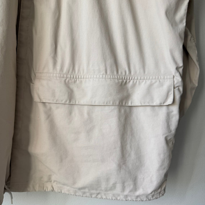 Helmut Lang SS1998 Ecru Cotton Military Jacket