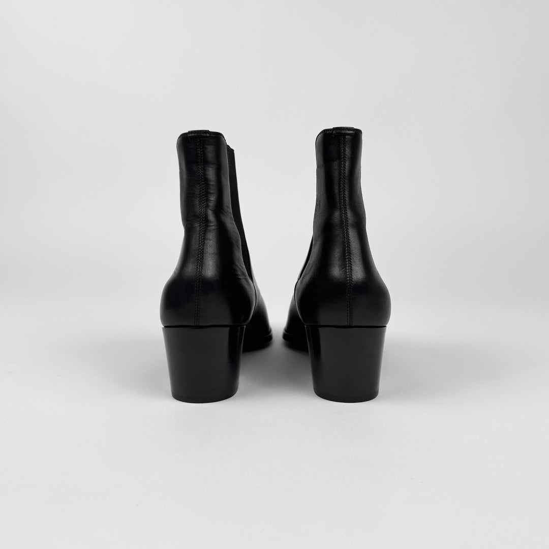 Saint Laurent By Hedi Slimane FW2015 Black French 60 Chelsea Boots