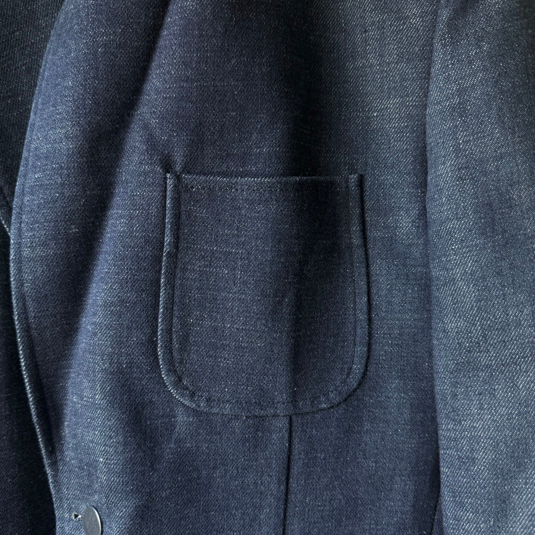 SS2000 Martin Margiela Raw Denim Suit Blazer Jacket