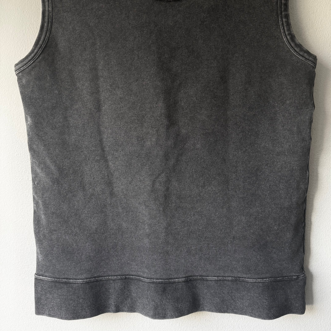 SS1999 Martin Margiela Dark Gray Cotton Jersey Vest