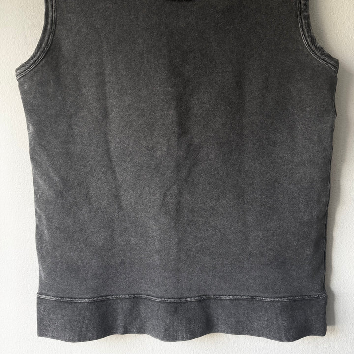 SS1999 Martin Margiela Dark Gray Cotton Jersey Vest