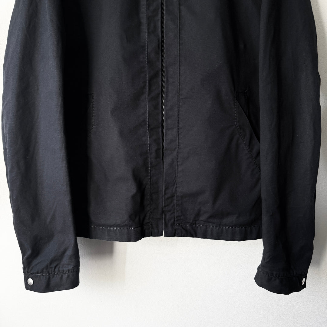 Jil Sander By Raf Simons SS2009 Black Cotton Blouson Jacket