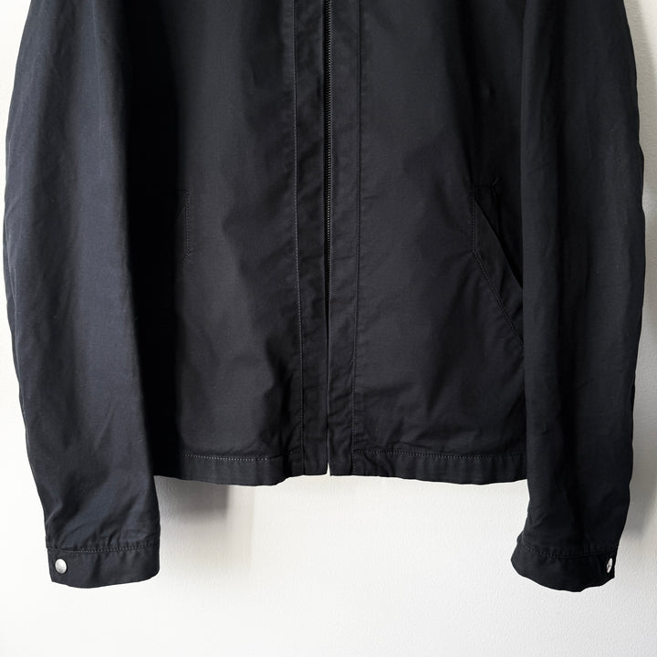 Jil Sander By Raf Simons SS2009 Black Cotton Blouson Jacket