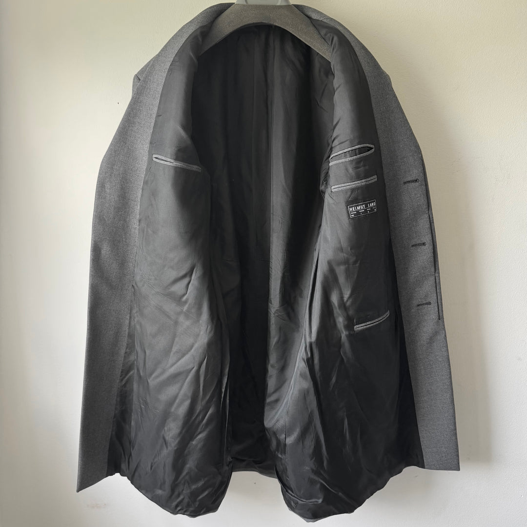 Helmut Lang 1980’s Gray Wool Coat