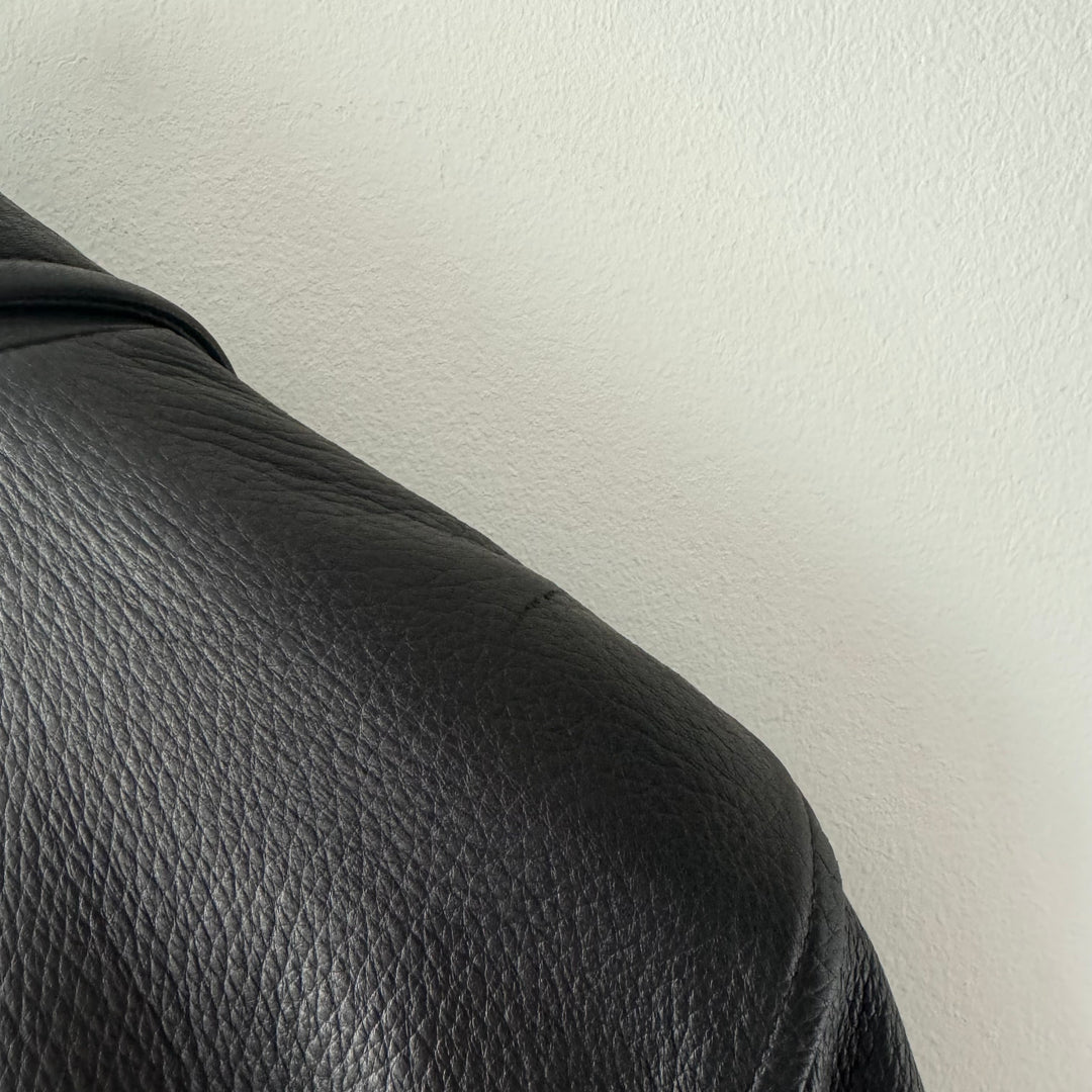 Prada 2000's Mainline Deer Leather Overcoat