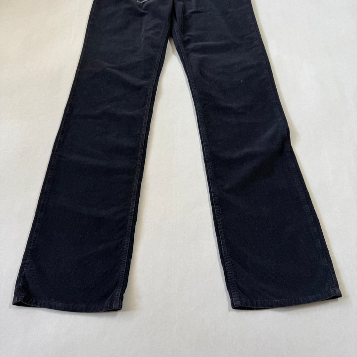AW2005 Martin Margiela Navy Cotton Corduroy Relaxed Straight Pants