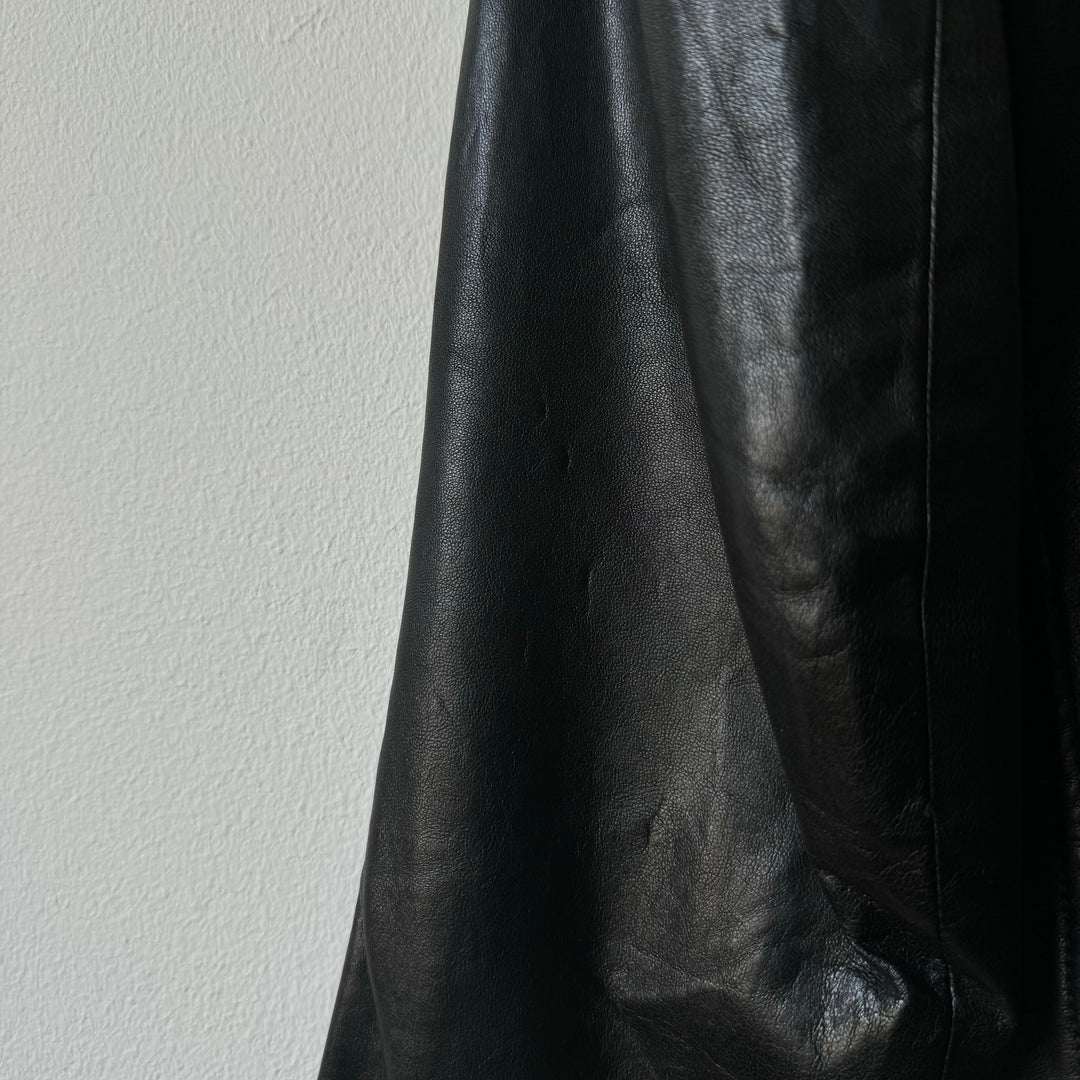 Prada SS2012 Mainline Moto Biker Lamb Leather Jacket