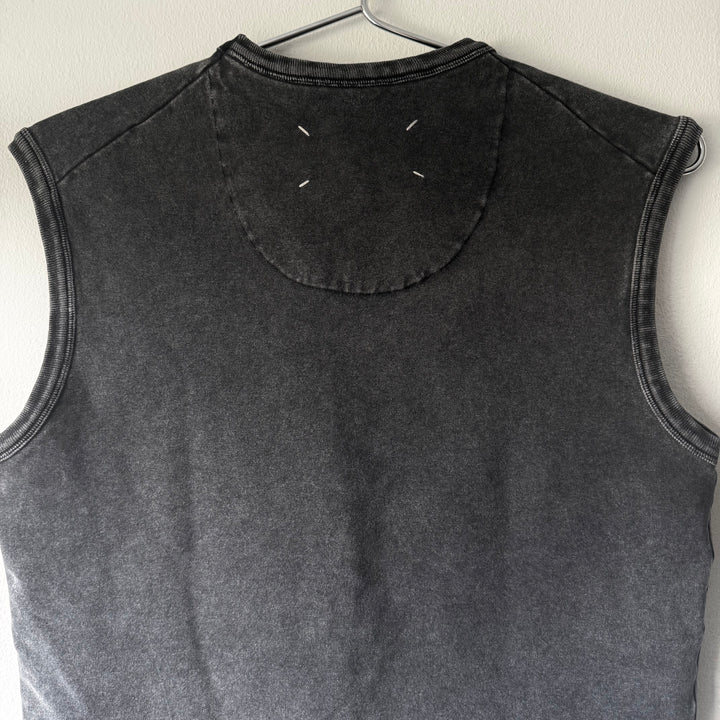 SS1999 Martin Margiela Dark Gray Cotton Jersey Vest